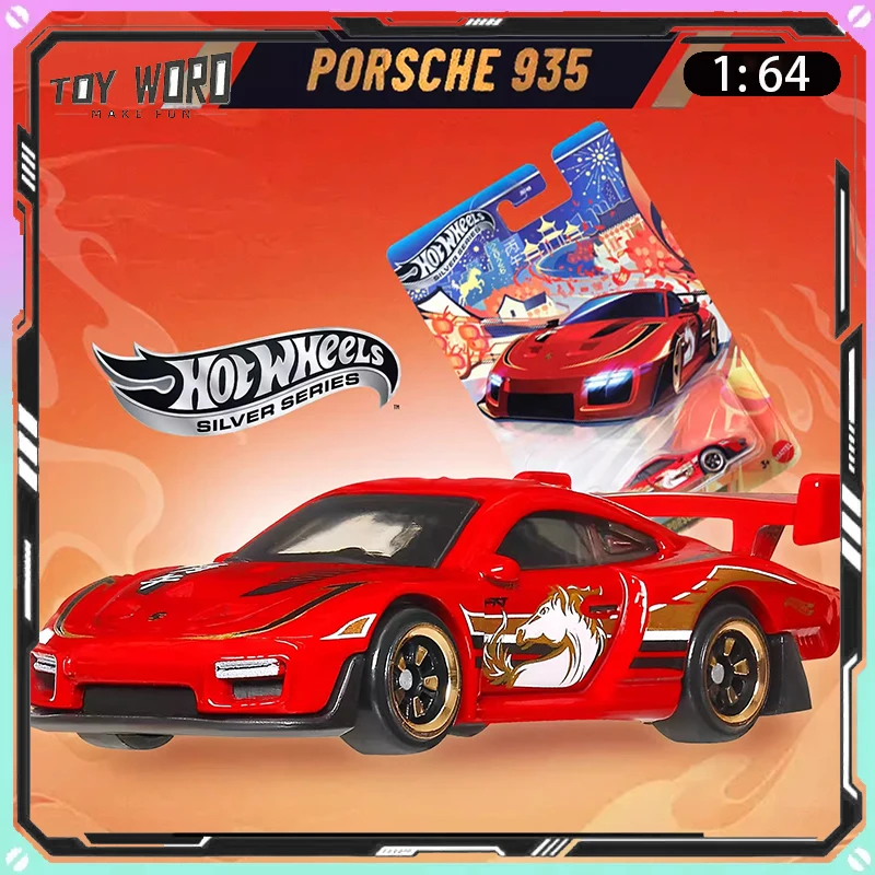 

Коллекционная лицензионная модель Hot Wheels JNF49 «Год Лошади» 2026 года, лимитированная серия, тематическая модель к Китайскому Новому году, подарок для детей