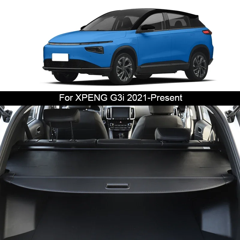 

Для XPENG G3i 2021-2025 автомобильный задний багажник, занавеска, холст, задняя стойка, перегородка, укрытие для хранения, внутренние автоаксессуары