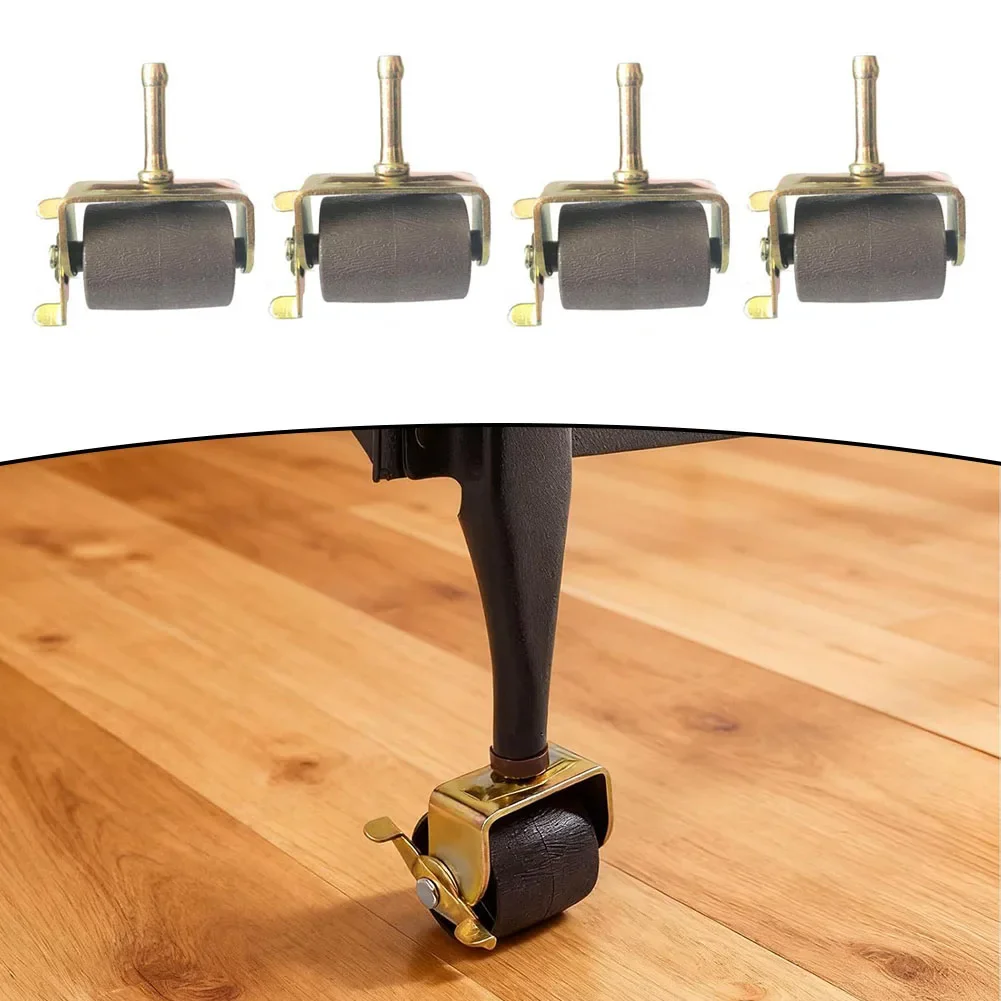 

Heavy Duty Bed Frame Wheels Casters Rollers With Socket Sleeve Metal Stem Inster Furniture Support For Chairs Bed Trolley Castor