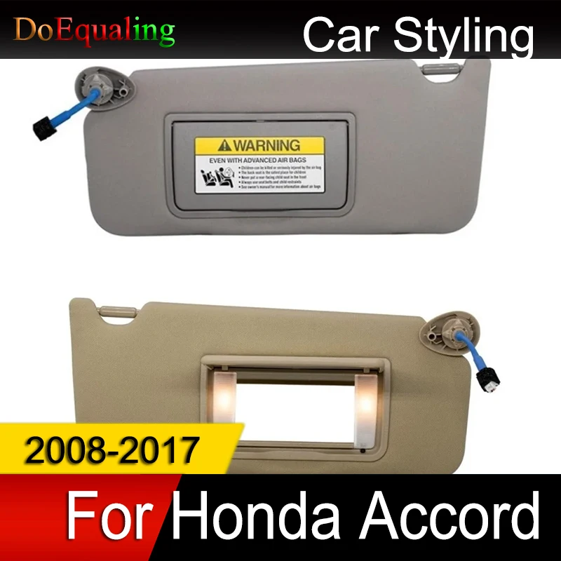 For Honda Accord 2008 2017 2009 2010 2011 2012 2013 2014 2015 2016 Sun Visor with Light  OEM# 83280-TA5-A51ZA Accessories Parts