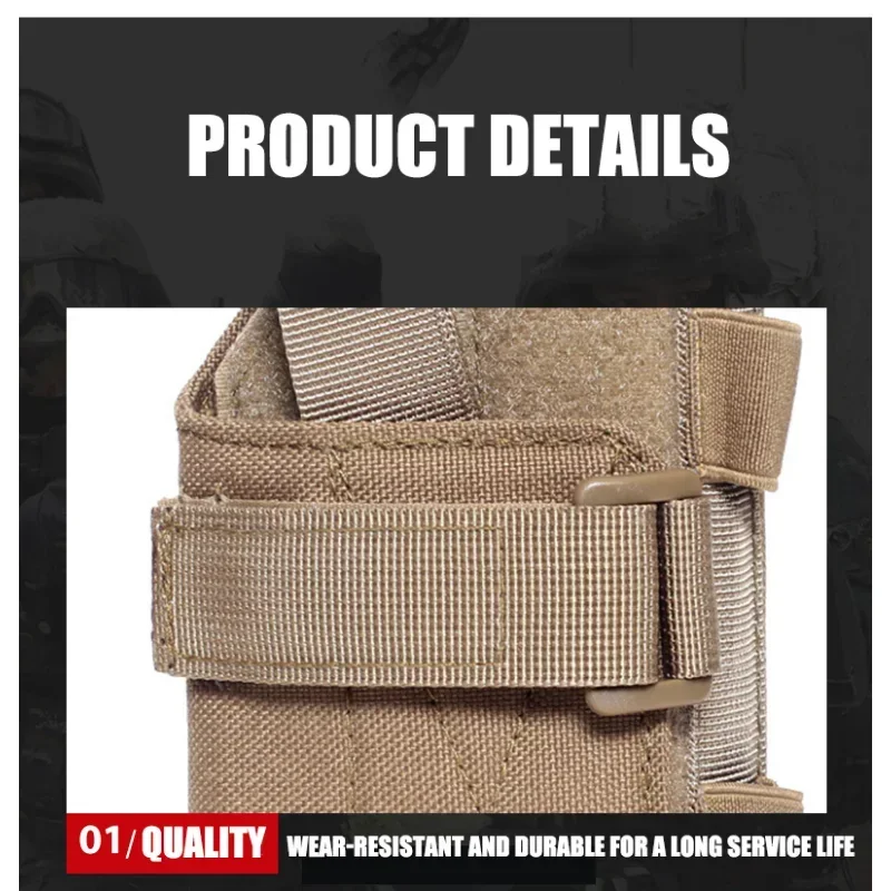 1PC Outdoor MOLLE Bag Leg Quick Pull Out Organizer Bag Portable Hide Quick Pull Organizer Bag Hunting Accessories