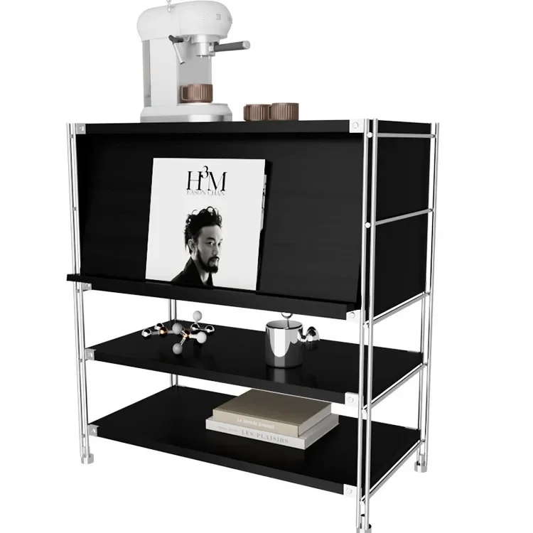 خزانة جانبية، طراز شمالي، بسيط، باب قلاب، متعدد الوظائف، خزانة، غرفة المعيشة، المطبخ #1