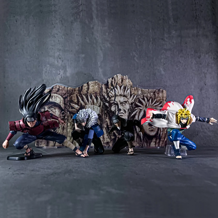 بانبريستو أنيمي ناروتو شيبودن التماثيل لوحة مشهد سنجو هاشيراما البلاستيكية عمل أرقام أرقام تحصيل نموذج اللعب