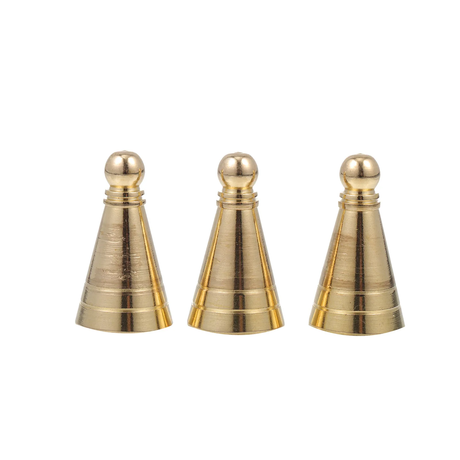 

3Pcs Tower Incense Moulds Compact Brass DIY Cone Incense Mold Shaping Tool for Household Tea Room Tea Room Supply
