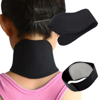 Self-heating Tourmaline Neck Magnetic Therapy Support Tourmaline Belt Wrap Brace Pain Relief Cervical Vertebra Protection