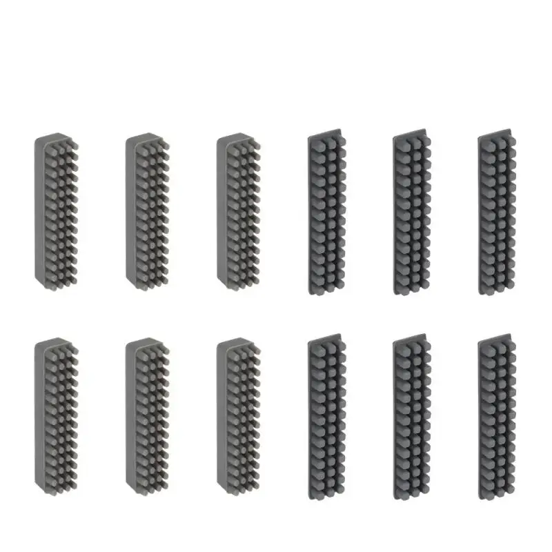 Nozzles Cleaner Brush Mini Wiper Silicone Brush Hotbed Mounted Scrubbers 3D Printer Cleaning Tool