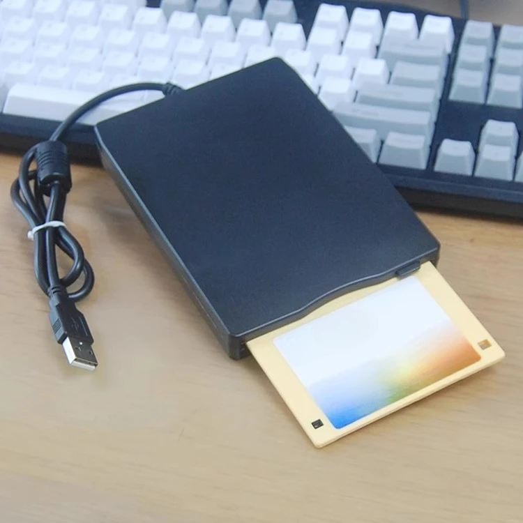 Nueva unidad de disquete USB externa para unidad de disco de ordenador FDD de 3,5 pulgadas y 1,44 M, un lector de disco