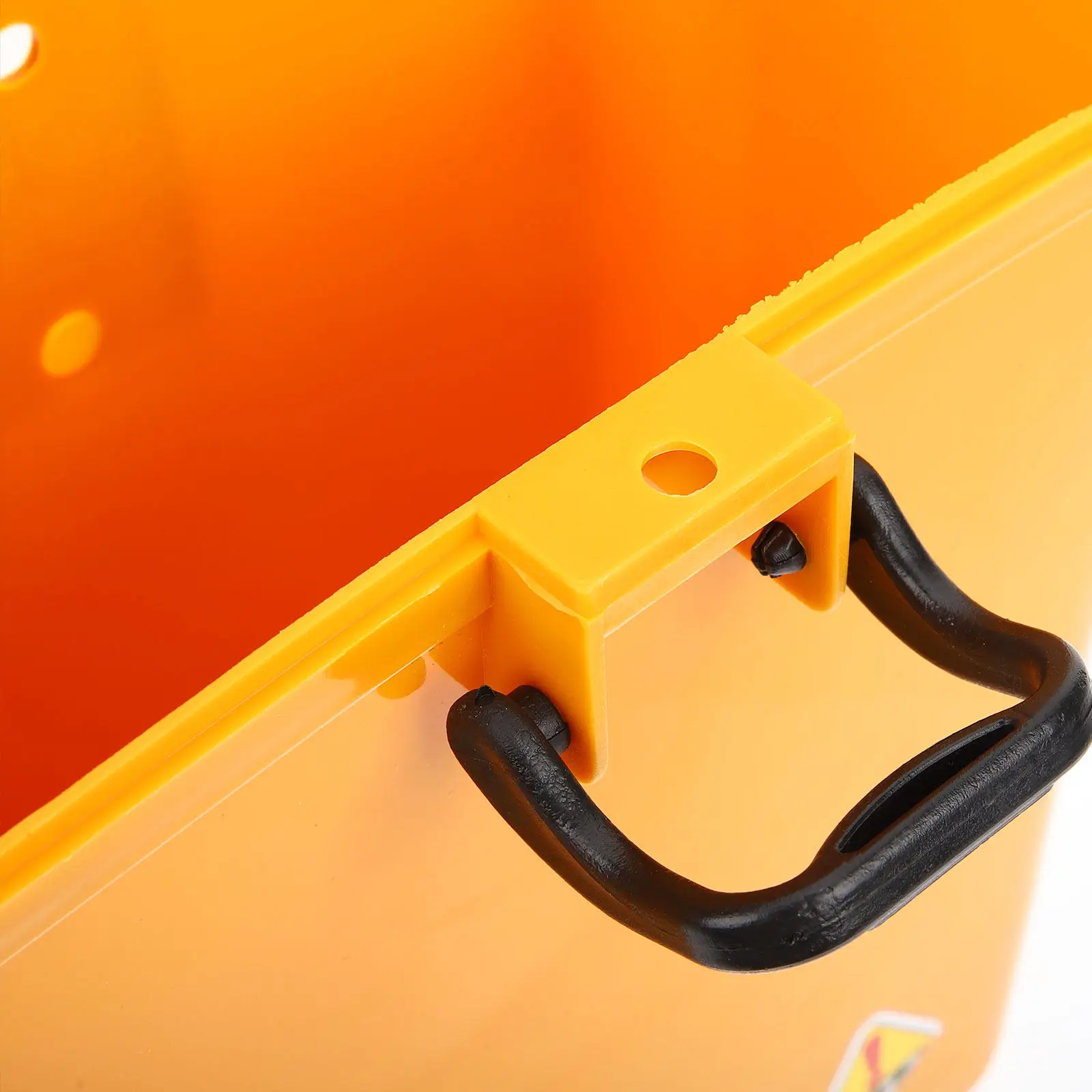 

Motorcycle Tool Box Storage Organizer Large Capacity Impact Resistant Plastic Iron Motorcycle Tool Case Side Mount Storage