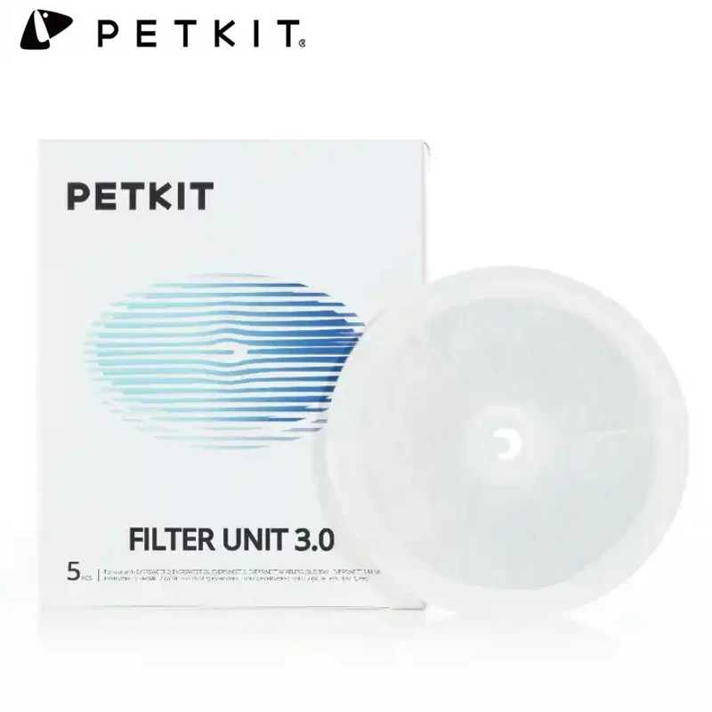 PETKIT Pet Automatic Feeder Filter Cat Water Fountain 5PCS Filter 3.0 Cat Health Water Fountain Replacement Filters Original