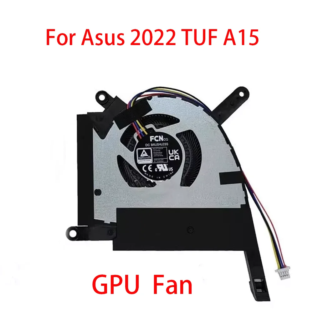 

Оригинальный охлаждающий вентилятор для ноутбука Asus 2022 TUF A15 DC12V 1A 4Pin FA507RM RTX3060