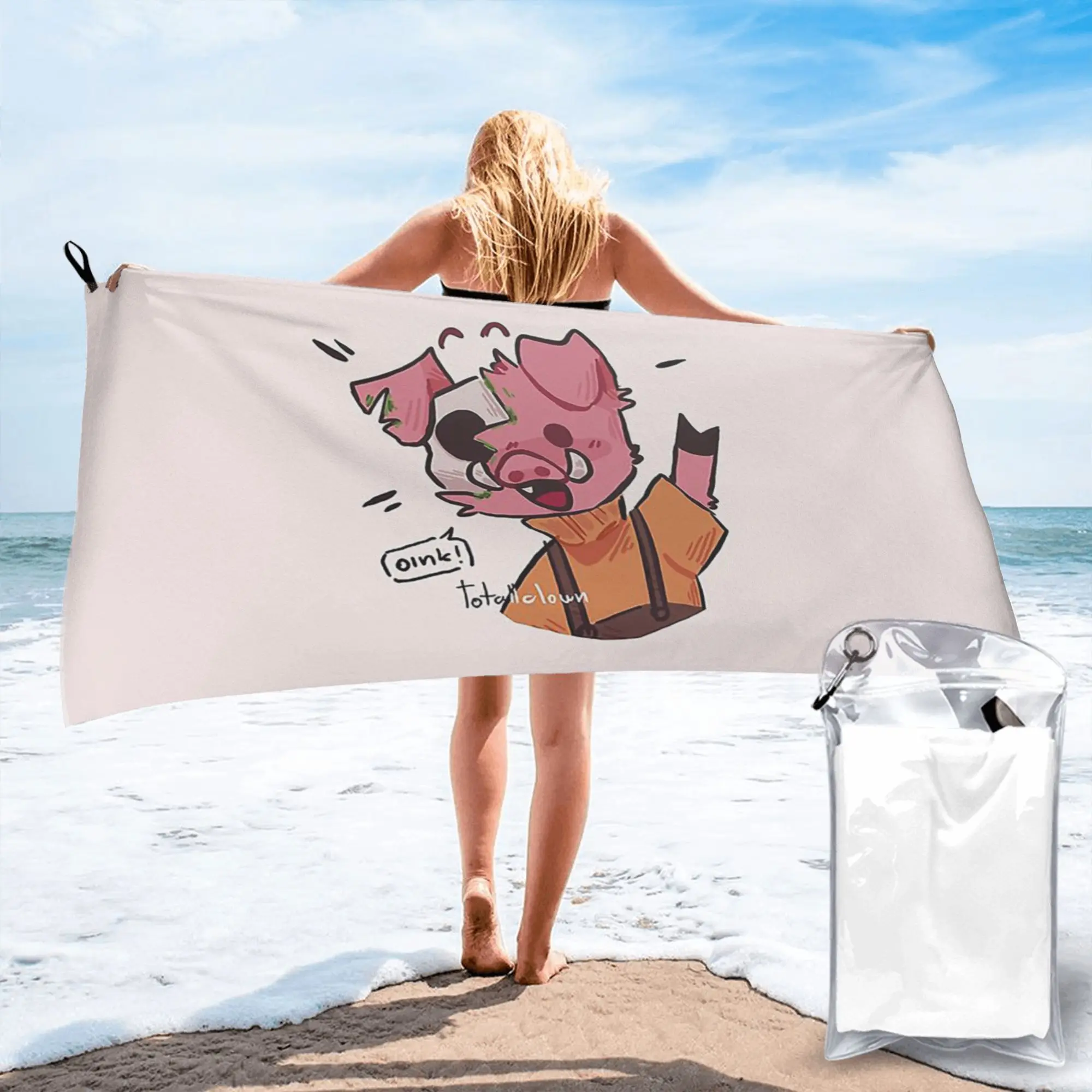 Micheal! Dsmp Beach Towel Soft Microfiber Quick Dry Absorbent Quick Towels For Bath