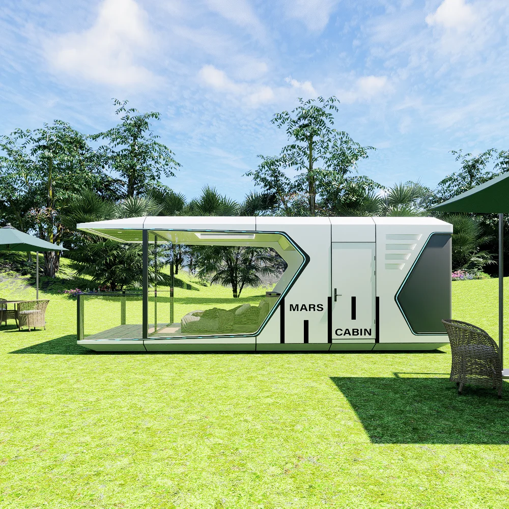 

Eco Smart Prefab Мобильный домашний контейнер для капсул Сборный модульный дом Передвижные капсулы для сна для капсульного отеля