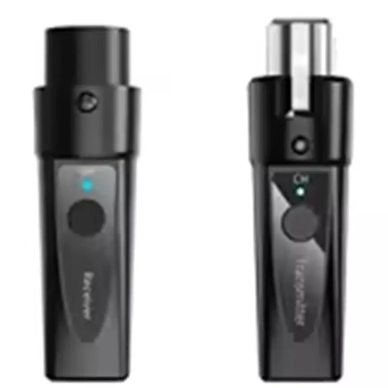 A52T XLR Wireless Microphone 2.4Ghz Transmitter Receiver Rechargeable Audio Adapter Wireless Mic System