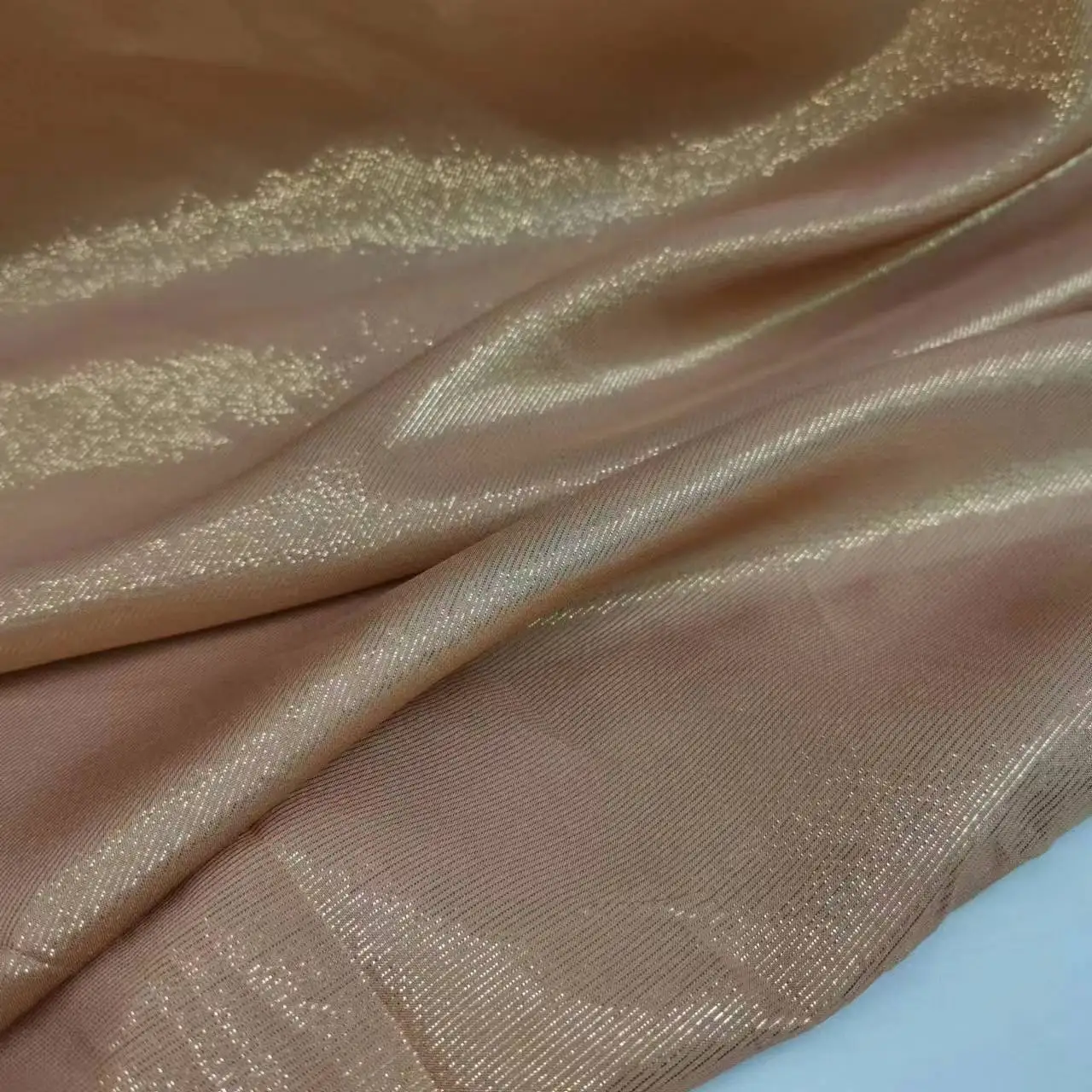 Shiny Silk Fabric Shiny Lurex Sewing Dress Costume DIY Tissue