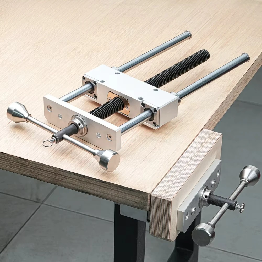 Heavy Duty Precision Dual Link - đánh giá và giá Woodworking Quick Release Vise