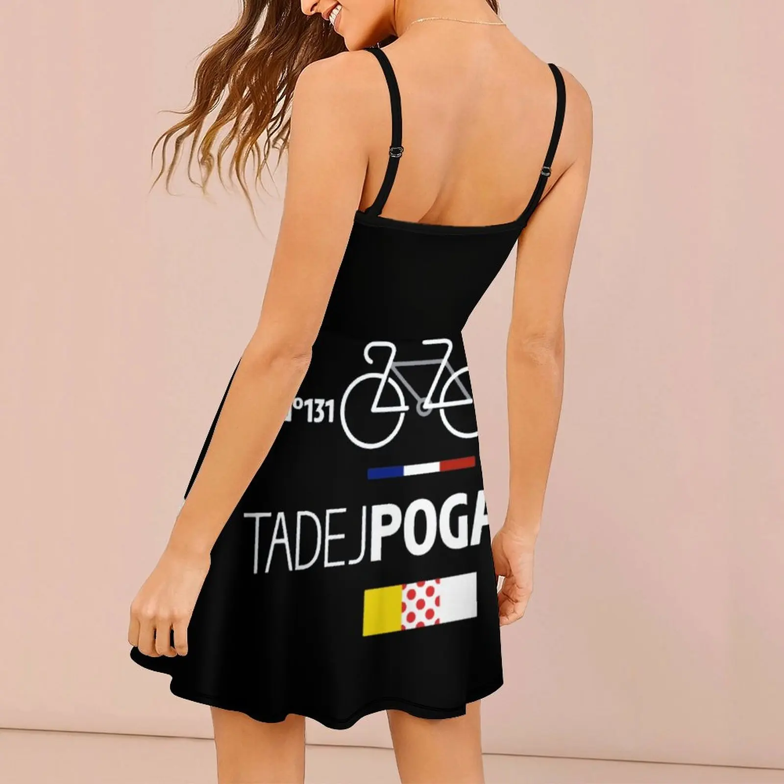 Sexy Woman's Clothing Strappy Dress TADEJer And POGACARs Women's Sling Dress Classic  Clubs Joke