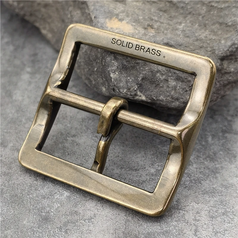 1PCS Retro Solid Brass Belt Buckles For Men Belt Waist Buckle For Belt DIY Accessories Leather Craft Men\'s Belt  Buckle BK0009