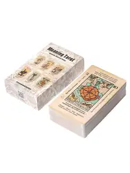 Meaning Tarot 78 Cards Pocket Sized Deck Tarot And Oracle Comics Tarot Cards English Version Playing Cards Use Table Divination