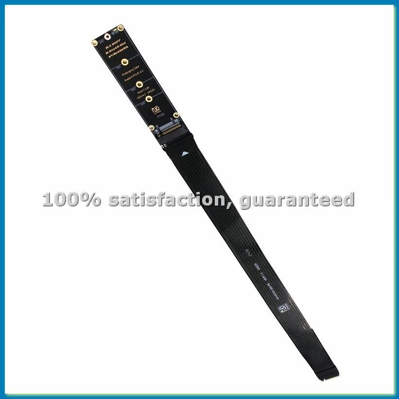 

Кабель-удлинитель M.2 NVMe SSD PCIe 4.0 X4 M-Key для высокоскоростной передачи данных, гибкий удлинитель для M.2 NGFF SSD A-ANKL