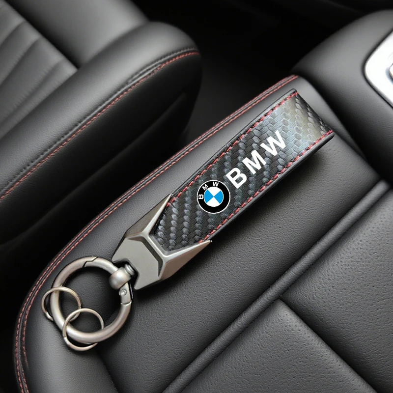 Car PU Leather Keychain rings gifts For BMW F30 F10 E90 F20 E46 E60 E70 E39 E36 E87 X7 E92 E91 E28 X3 X1 X2 X5 X6 E3 Accessories view 6
