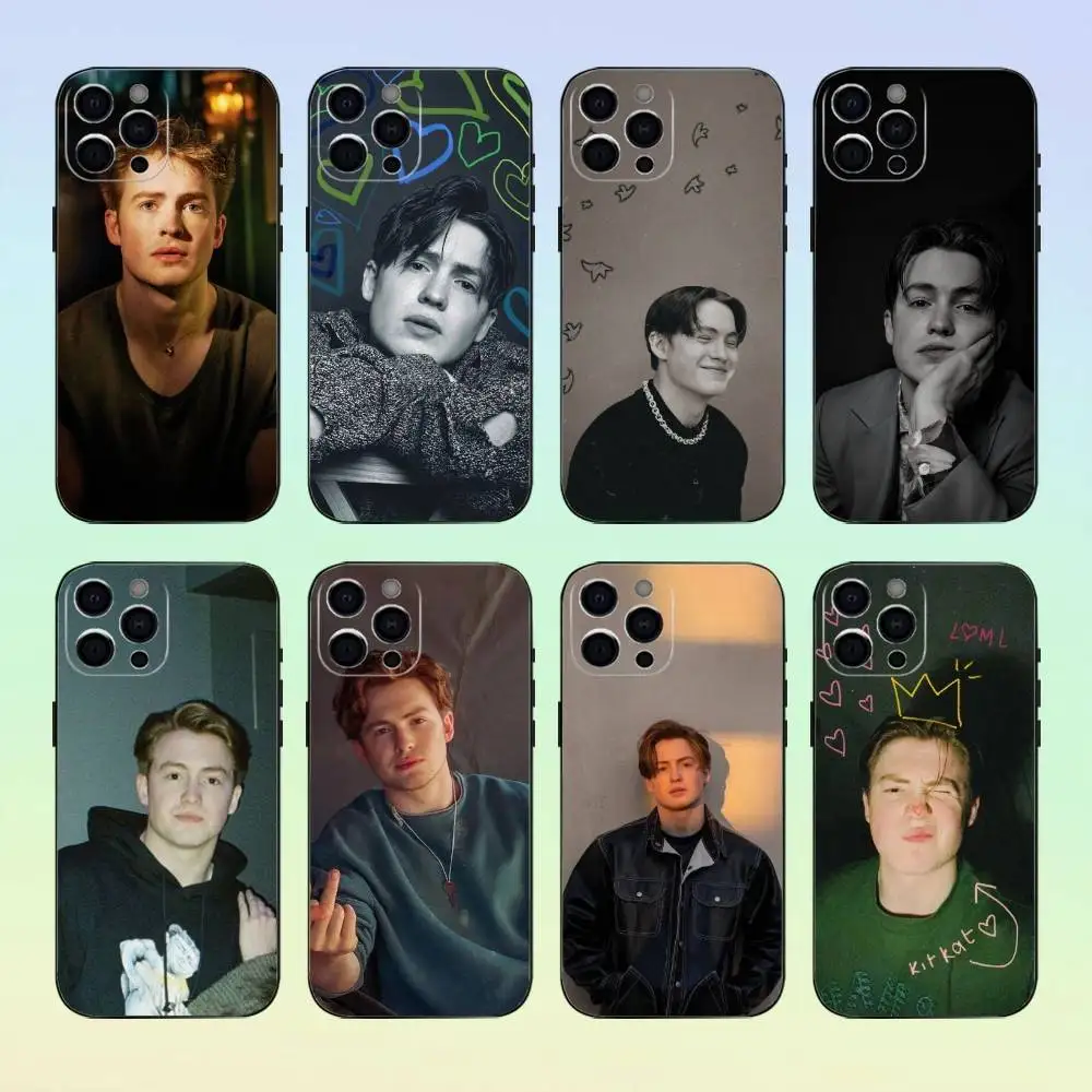 Etui na telefon Actor Kit C-Connor do iPhone'a 17, 16, 15, 14, 13, 12, 11 Plus, Pro Max, miękkie, czarne.