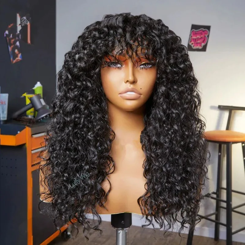 Lady Africa Small Curly Hair Bar Dress Up Accessories Headgear Multicolored Wig Cocktail Party Woman Dress Up Headwear Long Hair