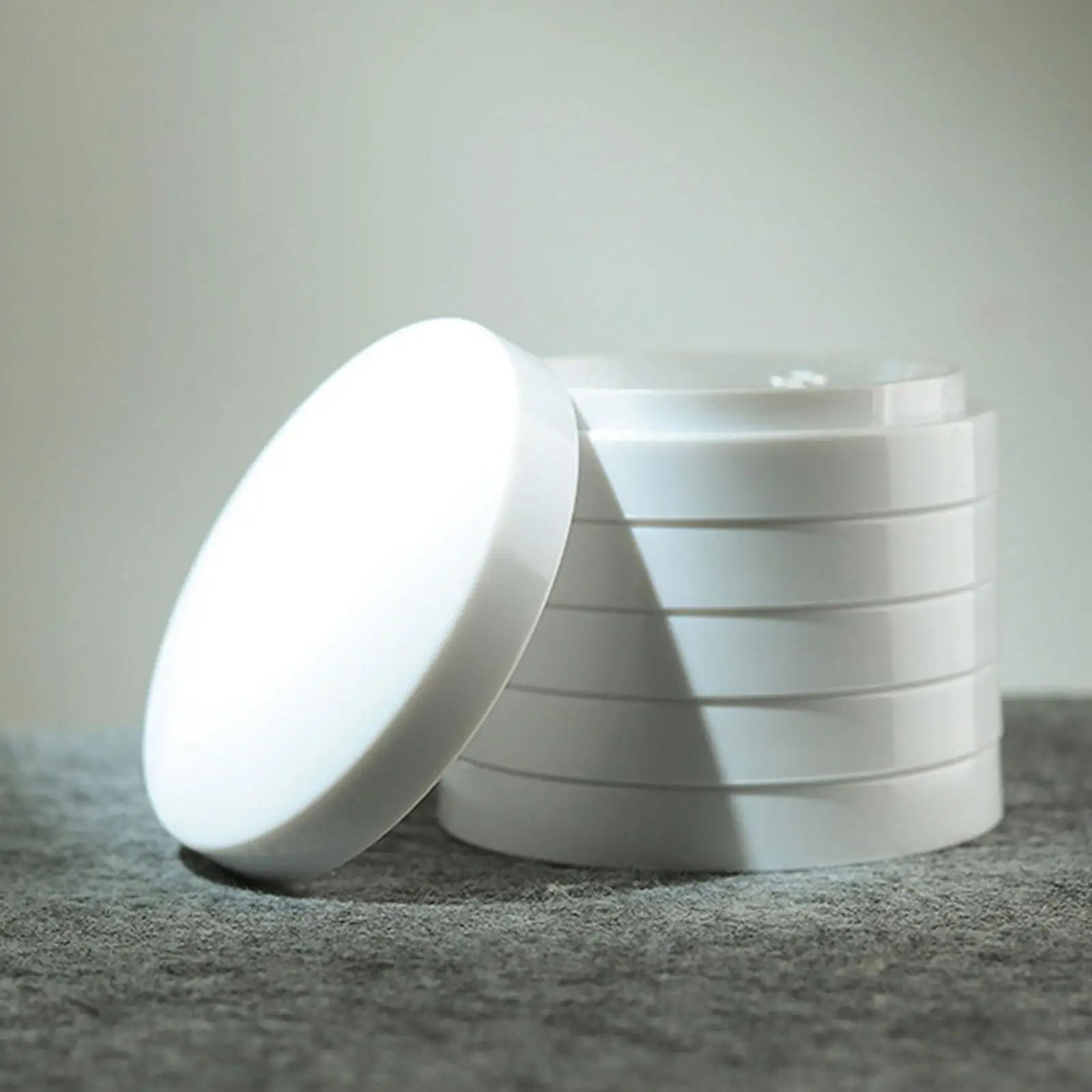 수채화 안료 트레이 라운드 DIY 아트 실용 프로젝트, 가정 교실 상점, 어린이 성인용 컬러 믹싱 트레이, 5 레이어