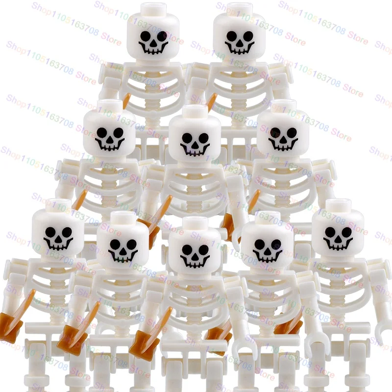 

MOC Medieval Skeleton Knight Accessories Sword Building Blocks Toy Assembly Compatible Scenes Children's Toys Christmas Gifts