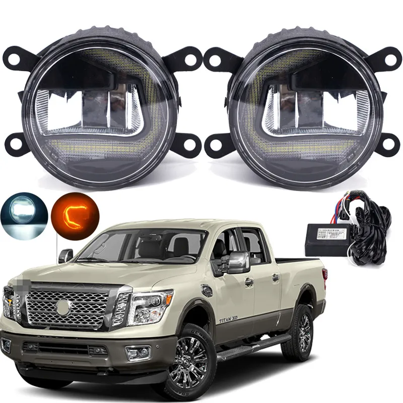 

2 шт. высокопроизводительных светодиодных противотуманных фар для Nissan Xterra Frontier Pathfinder NV200