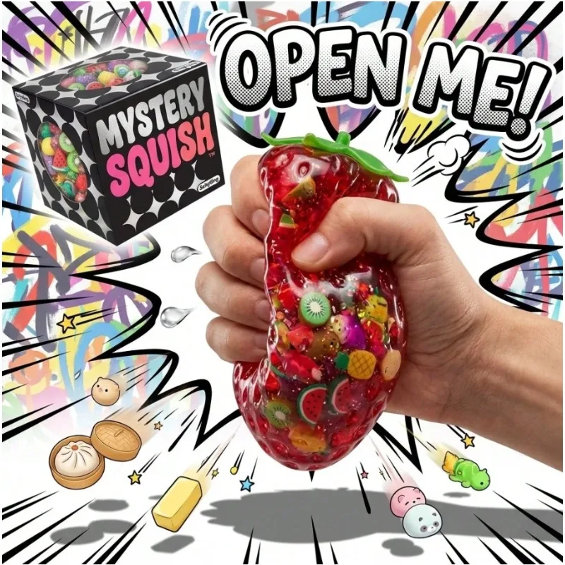 

Leisure Squeeze Squishy Blind Box – 3 Random Pulls (Min. 2 Items Guaranteed) Lucky Mystery Set