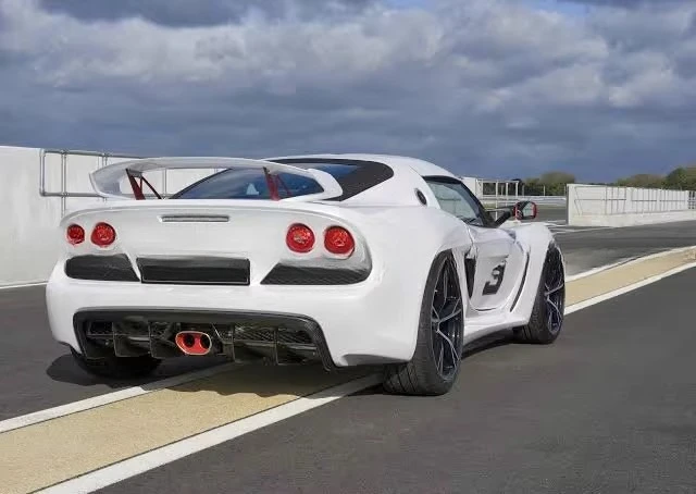 أجزاء تعديل السيارة من ألياف الكربون سبويلر الشفة الخلفية لأجزاء تعديل السيارة لوتس إليز لوتس S3 Exige #6