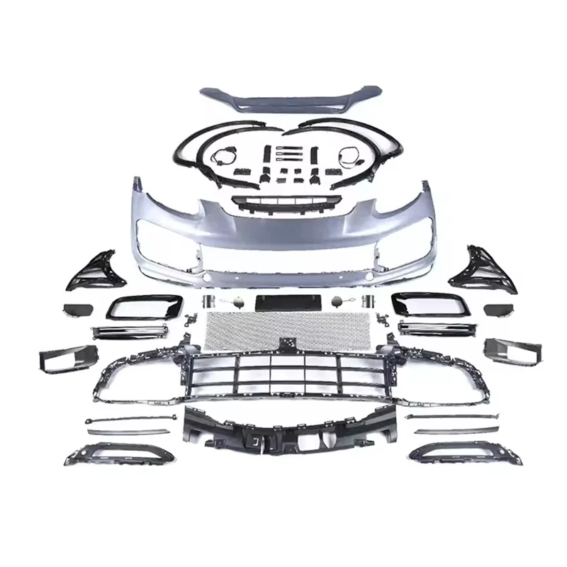

Front Rear Bumper Body Kit for Porsche Cayenne 958 2011-2014 Upgrade to Turbo 2022 9Y0 Full Bodykit Ture Factory Fitment