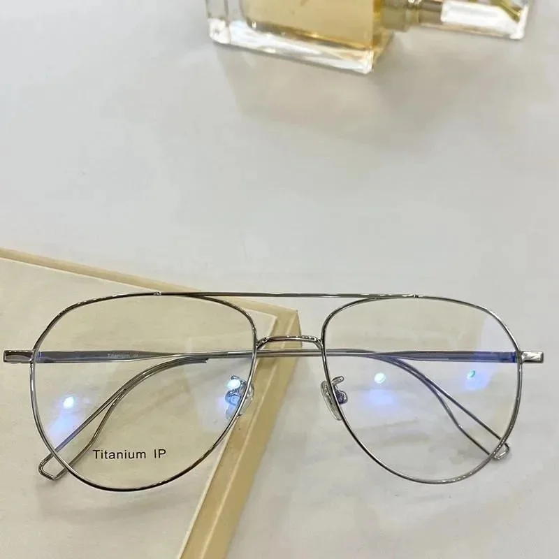 جديد&Hotsale للجنسين Pilot Fullrim نظارات/إطار نظارات شمسية 55-17-145 خفيف الوزن من التيتانيوم النقي للوصفات الطبية #4