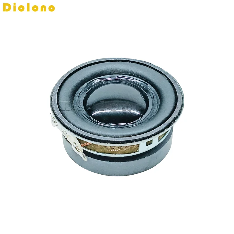 2pcs 8 4 Ohm 3W 40mm 1.5inch Full Range Round Speaker 35MM External Magnetic PU Edge BT Audio Amplifier Radio Sound Loudspeaker