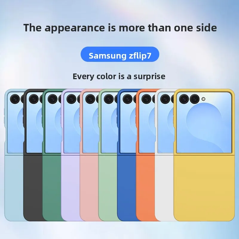 Handyhülle für Samsung Z Flip 8 7 FE 6 5 4 3 Flip7 Flip6 Flip5 Flip8 5G Schutzhülle Schlank Dünn Süßes Candy-Design Angenehmes Hautgefühl – Detail 11