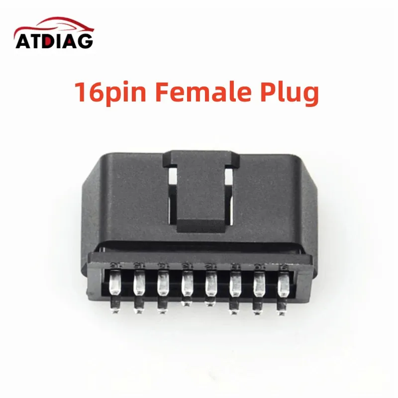 

Оригинальная версия OBD2 гнездовой 16-контактный гнездовой разъем OBD II автомобильный диагностический инструмент 16-контактный кабель OBD2 клеммный разъем