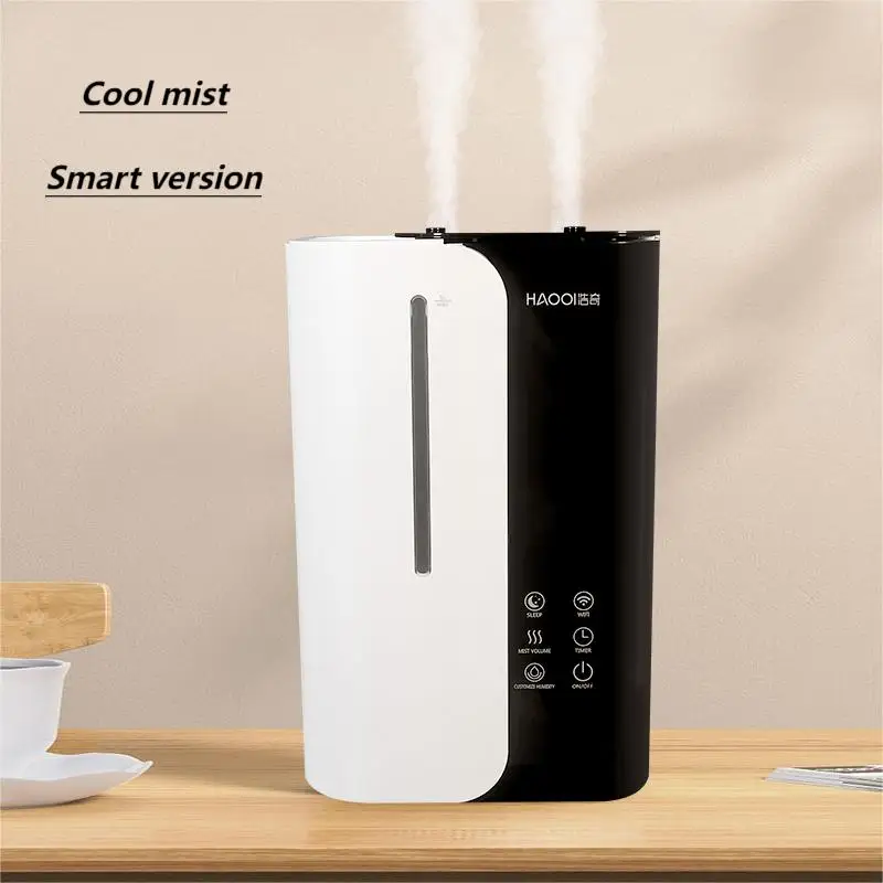 New 5L Desktop Ultrasonic Humidifier WiFi Remote Control UV Lights/Colored Lights Aroma Function Portable Plug Power Home Use