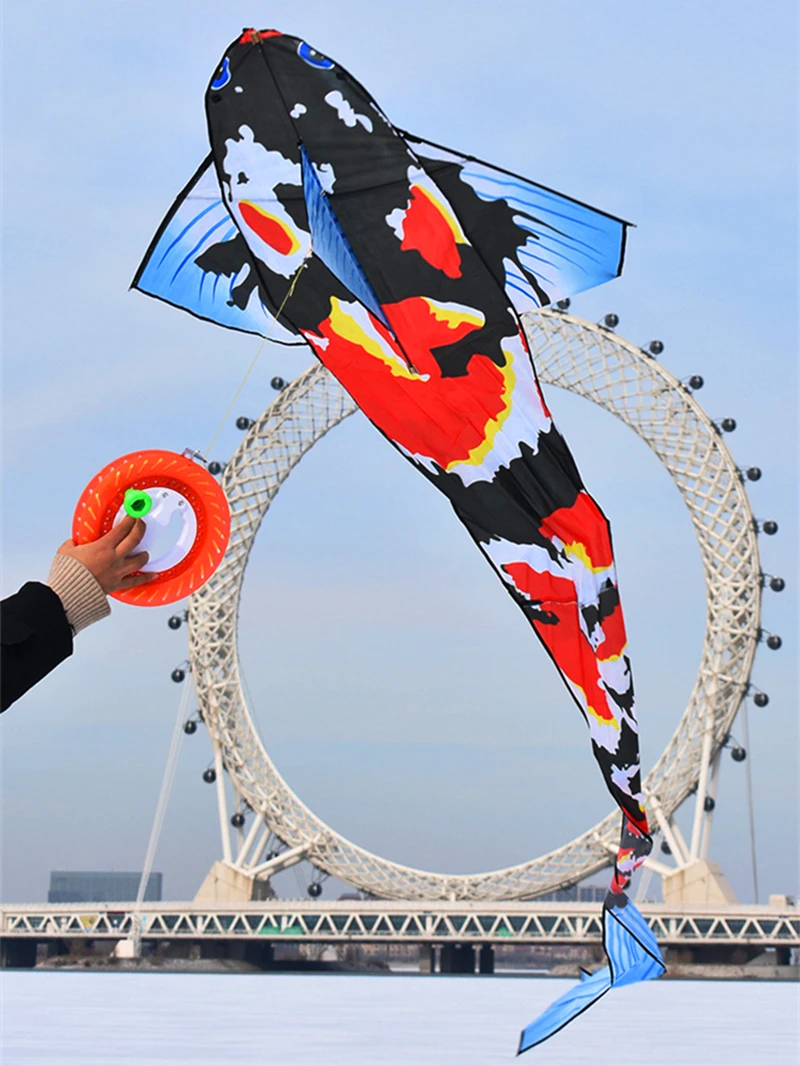 Grote karpervliegers vliegen voor volwassenen vliegers lijn professionele windvliegers stof enkele lijn vliegers buitenaardse opblaasbare vliegers kitesurfen