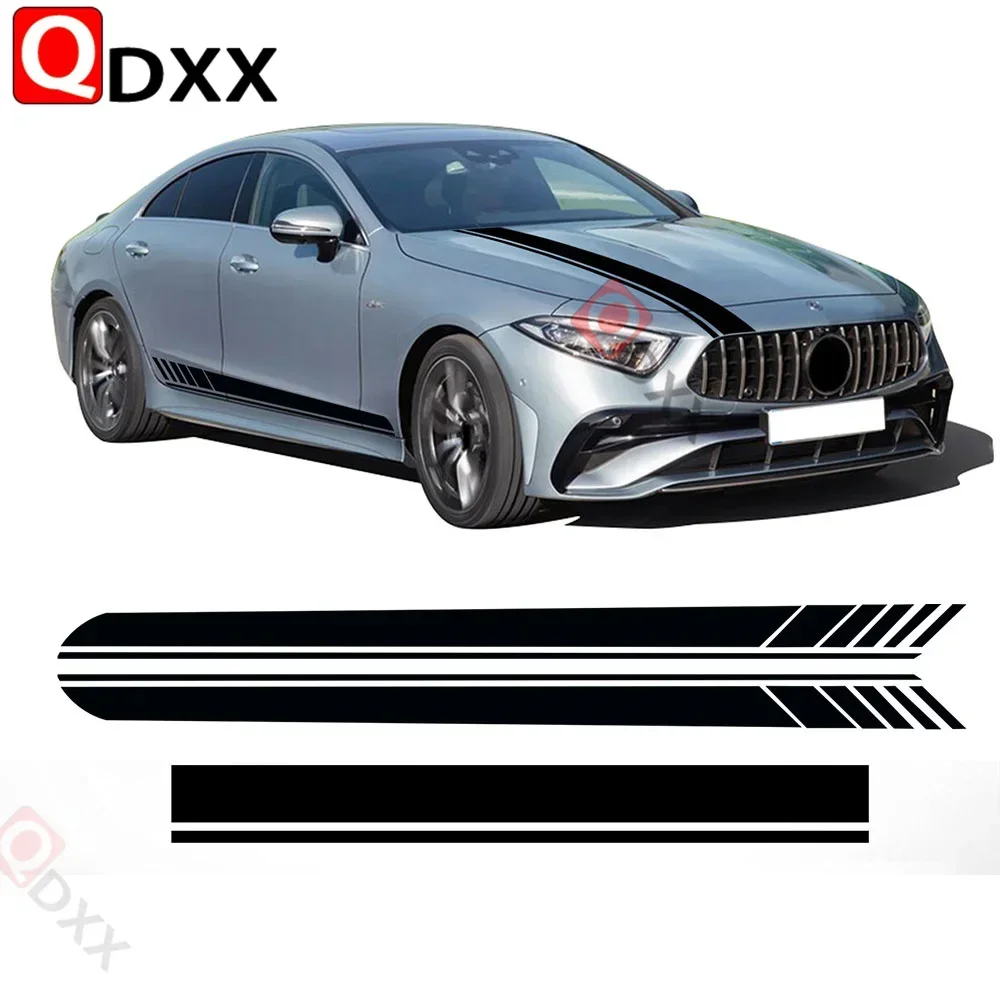 

Для Mercedes-Benz CLS-Класса C257 W218 W219 CLS350 CLS63 AMG CLS55 X218: наклейка на капот Edition 1 AMG и наклейка на боковые пороги AMG