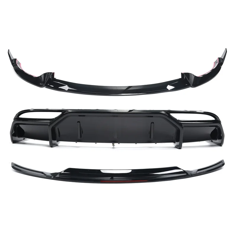 Injection Molded Front Lip Rear Diffuser Side Skirts Fit For Model 3 2024 Highland