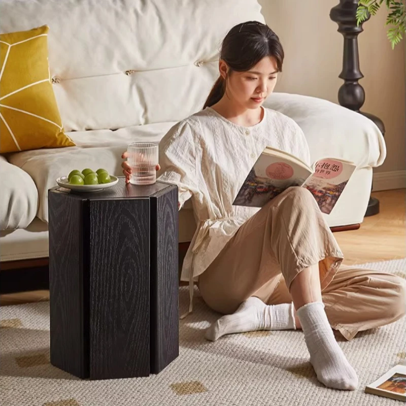 Solid Wood Stackable Dining Stool Thicken Durable Shoe Bench Multipurpose Low Seat for Living Room Space Saving Seating Solution
