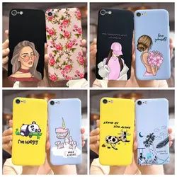 For Apple iPhone 6 6S Plus Case Stylish Pretty Girls Cartoon Cover Soft Silicone Case For iPhone 6 6S iPhone6 Plus Fundas Bumper