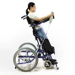 Push Stand Up Standing Wheelchair By Remote Control For The Disabled Paralytic Paraplegic People Use