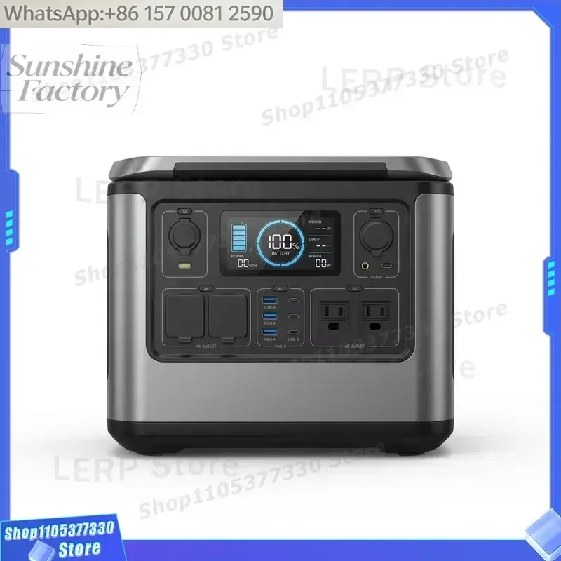 high quality Portable Power Station Solar Generator Portable Lithium Battery Energy Storage Backup Power for Outdoor Travel