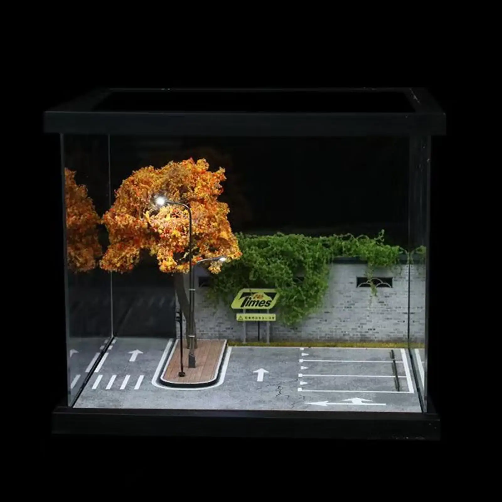 

1/64 Car Scene Model Street Backdrop for Diecast Car Tiny Figures Decoration