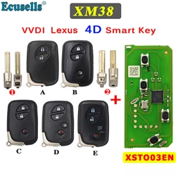 Xhorse Universal VVDI 4D Smart Remote Key XSTO03EN For Lexus Support Renew and Rewrite 312/314/434Mhz A433 F433 5290 3370 0140