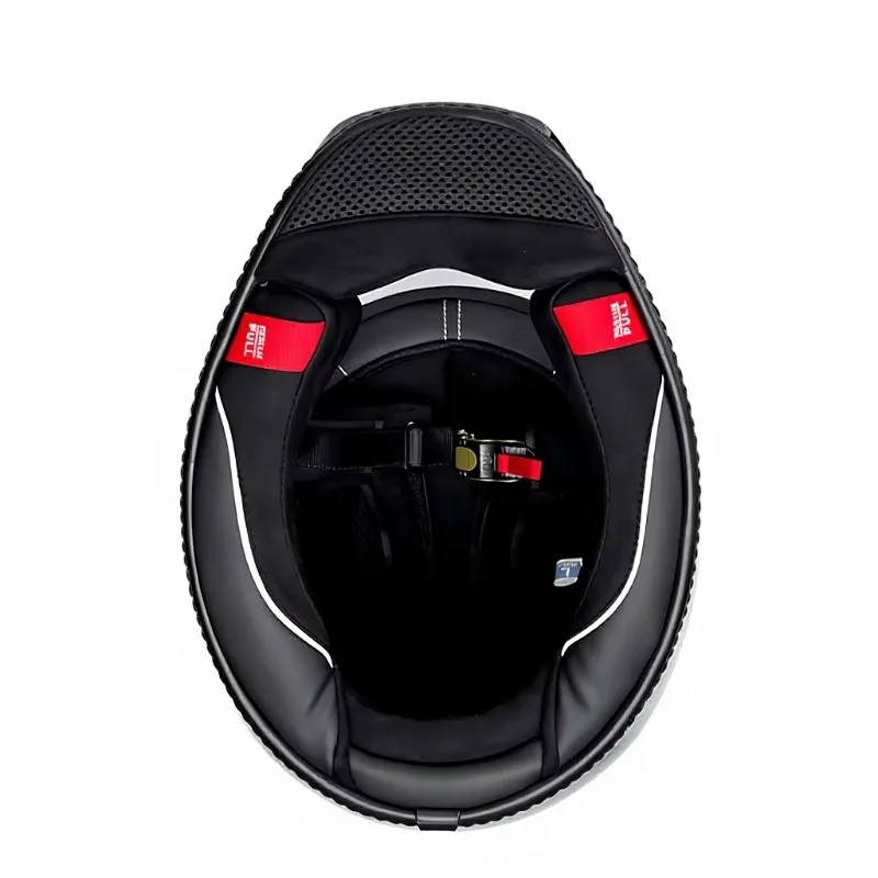 Motorcycle Helmet All Season Ultra Light Carbon Fiber Motorcycle Helmet 3C Certified New National Standard Safe Riding Helmet