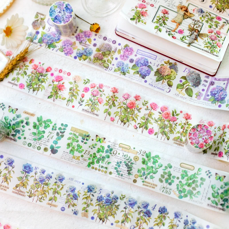 

8packs/LOT Endless Summer Love Song series retro decorative paper masking washi tapes