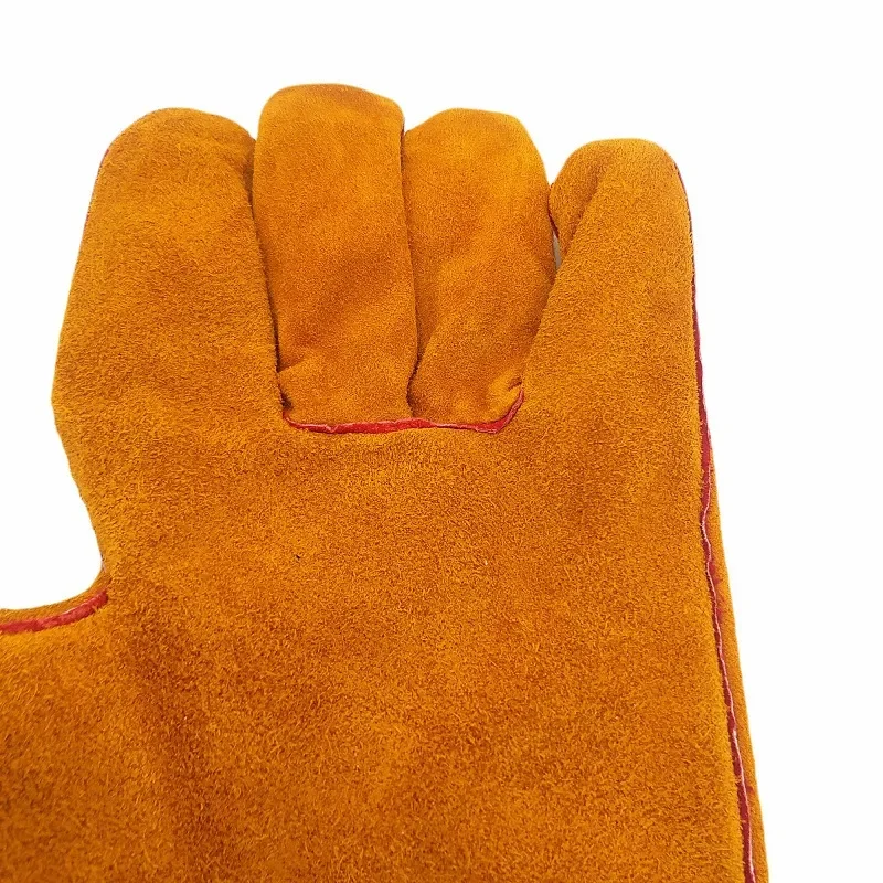 Welding Gloves Good Sweat Absorption and Heat Insulation Welding Gloves Welder Fireplace Stove Glove Baking Grill Gloves