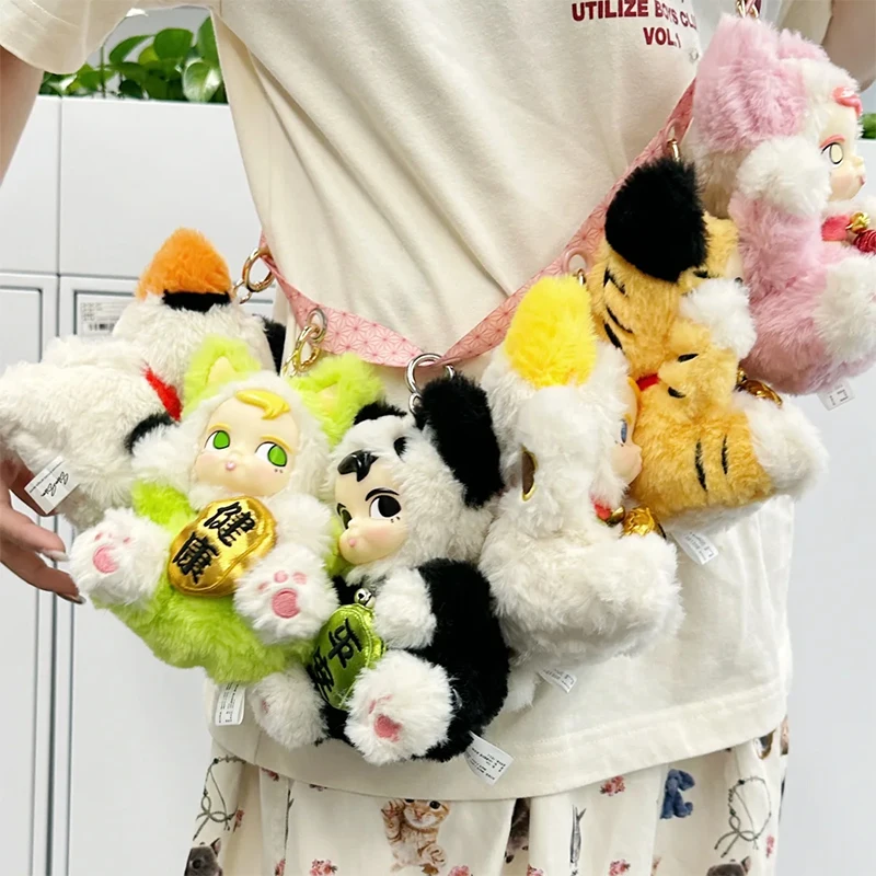 

Sam Sam Lucky Cat Series Surprise Plush Blind Box Doll Desktop Ornaments Backpack Pendant Collection Give Gifts To Friends